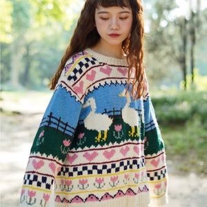 Kina & Tam The Duck Tales Sweater